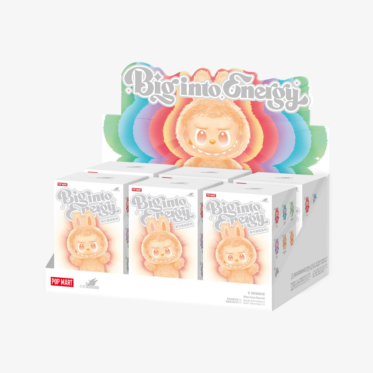 THE MONSTERS Big into Energy Series - Vinyl Plush Pendent Blind Box