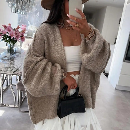 The Oversized Cardigan