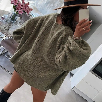 The Oversized Cardigan